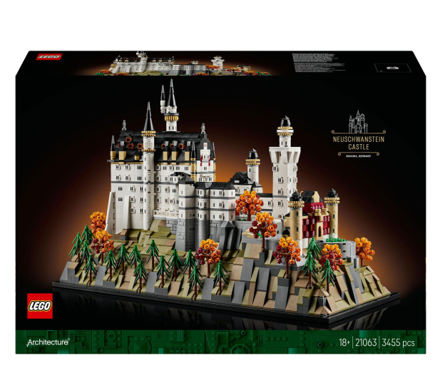 LEGO Architecture 21063 Zamek Neuschwanstein - 1331698 - zdjęcie